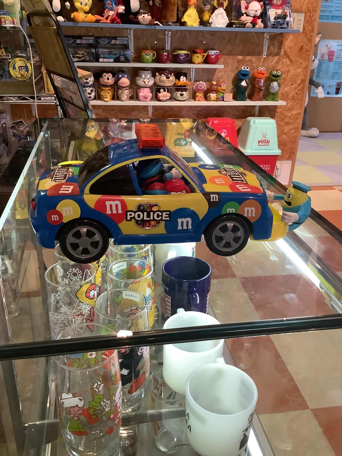 M&M's サウンド&ライト ポリスカー パトカー ディスペンサー 2010 企業物
