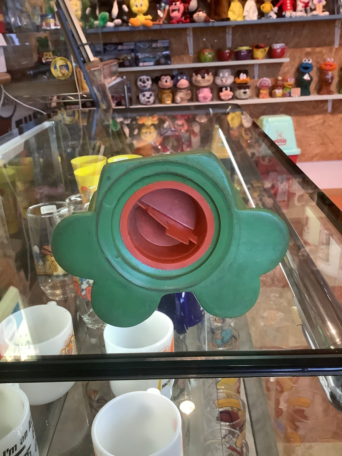70s Vintage 24 Hour Bug vinyl doll bank