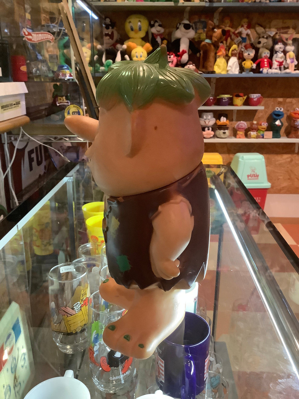 The Flintstones Barney Rubber Figure　バーニー　ビンテージ　ラバードール　フリントストーン　60年代