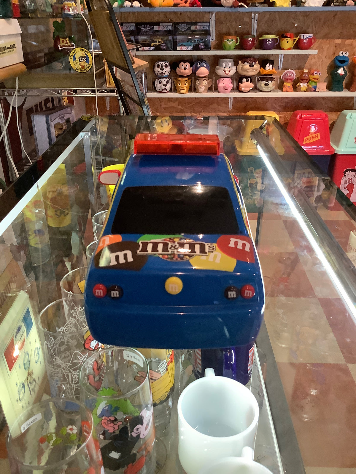 M&M's サウンド＆ライト ポリスカー パトカー ディスペンサー 2010 企業物
