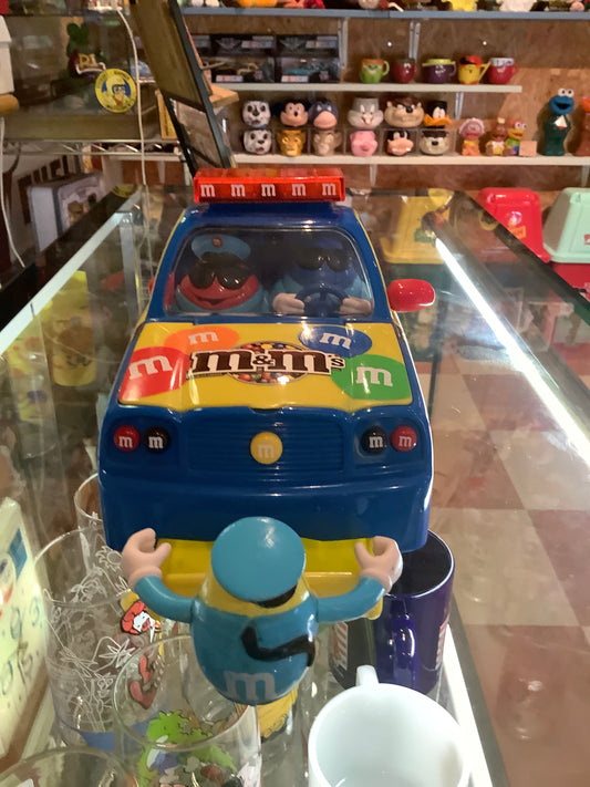 M&M's サウンド＆ライト ポリスカー パトカー ディスペンサー 2010 企業物