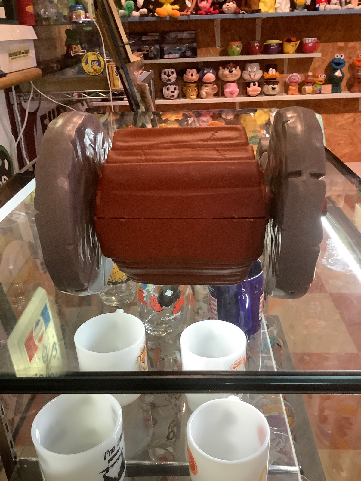 1976年製 Vintage The Flintstones A Child Guidance Toy 原始家族 フリントストーン ログカー チャイルドガイダンストイ