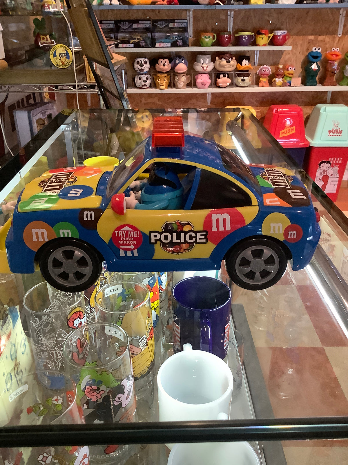 M&M's サウンド＆ライト ポリスカー パトカー ディスペンサー 2010 企業物