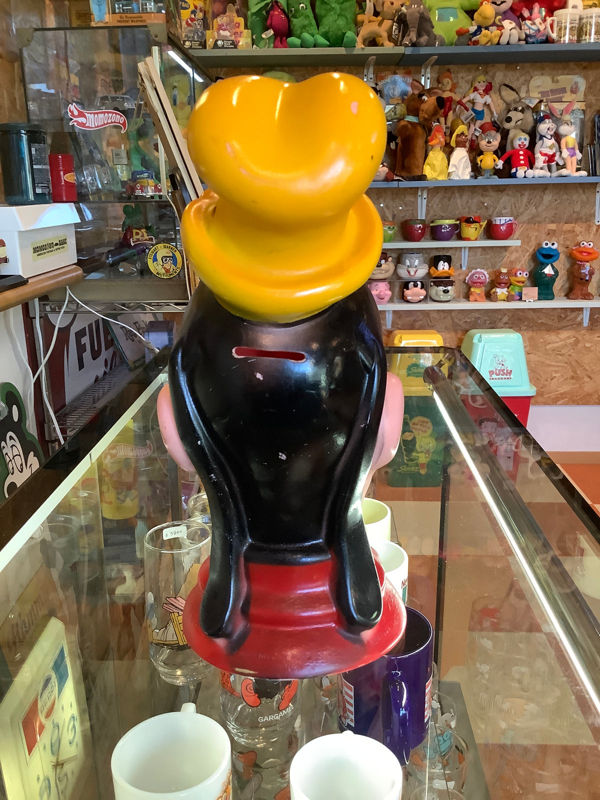 プレイパル ディズニー グーフィー ヘッド ソフビ貯金箱